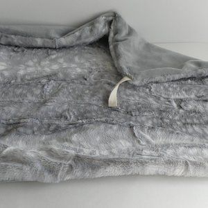 Gray Fawn Pet Comforting Calming Blanket